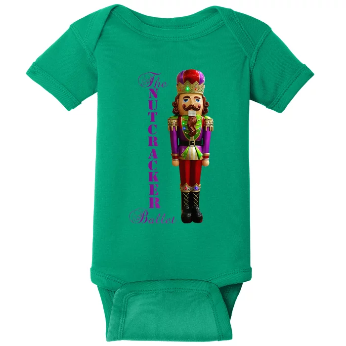 The Nutcracker Ballet Ballerina Dancer Baby Bodysuit