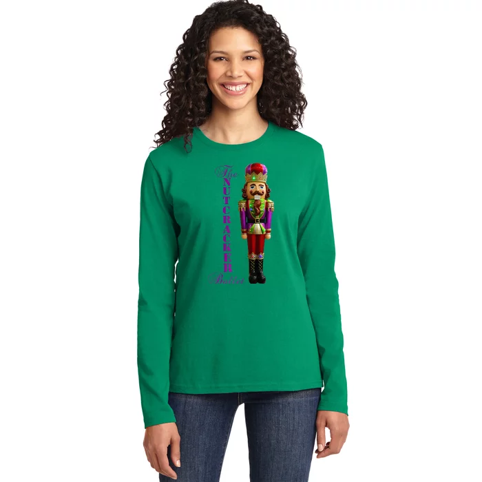 The Nutcracker Ballet Ballerina Dancer Ladies Long Sleeve Shirt