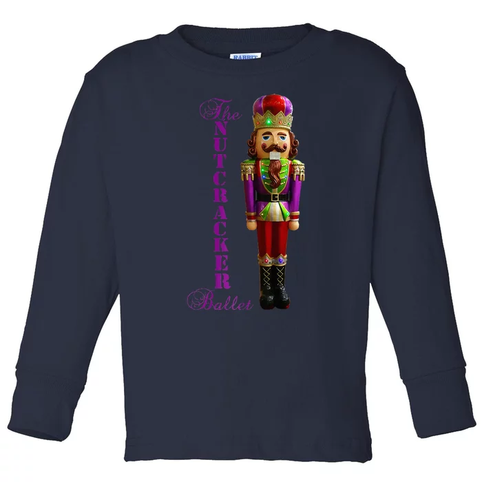 The Nutcracker Ballet Ballerina Dancer Toddler Long Sleeve Shirt