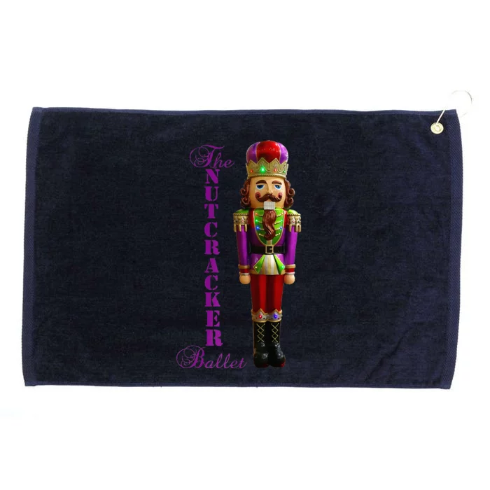 The Nutcracker Ballet Ballerina Dancer Grommeted Golf Towel