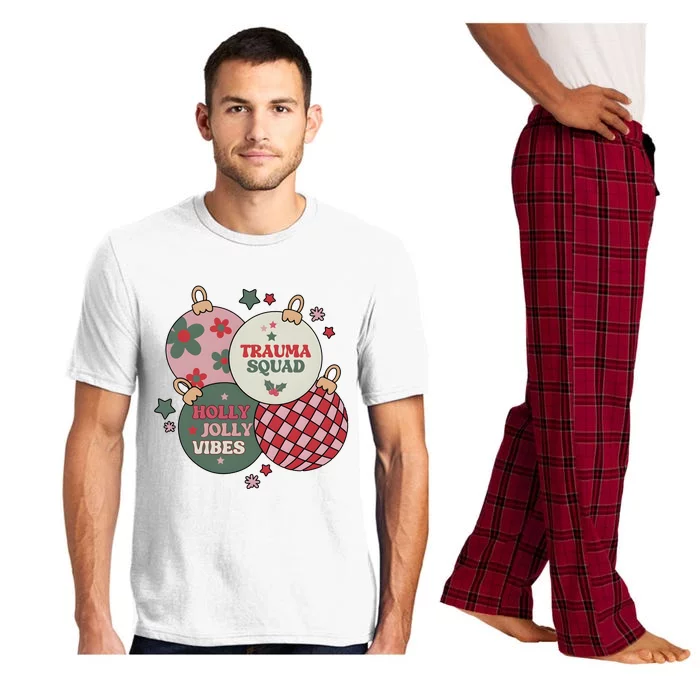 Trauma Nurse Christmas Emergency Nurse Pajama Set