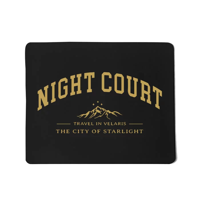 The Night Court Acotar Velaris Mousepad