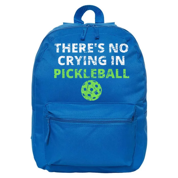 There's No Crying In Pickleball Paddles Sport 16 in Basic Backpack