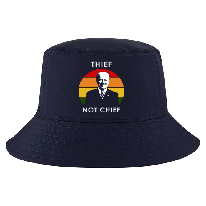 Thief Not Chief Funny Anti Joe Biden Cool Comfort Performance Bucket Hat