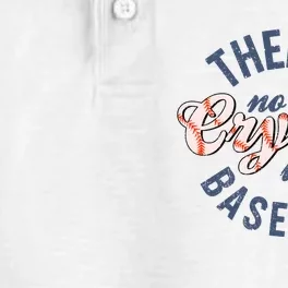 ThereS No Crying In Mama Baseball Funny Dry Zone Grid Performance Polo