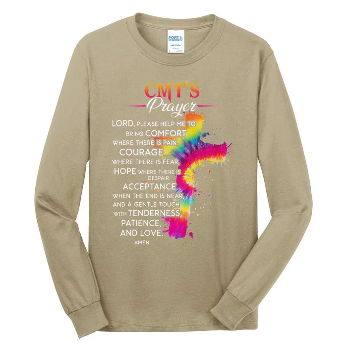 Thankful Nurse Christmas Cmt'S Prayer Awesome Birthday Funny Tall Long Sleeve T-Shirt