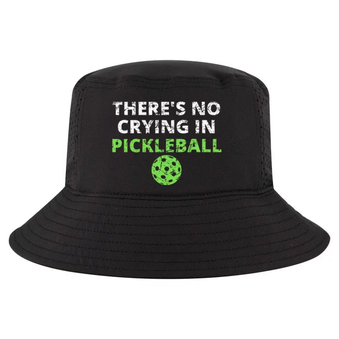 ThereS No Crying In Pickleball Paddles Sport Cool Comfort Performance Bucket Hat