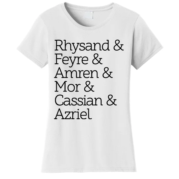 The Night Court Squad A Court Of Thorns And Roses Rhysand Women's T-Shirt