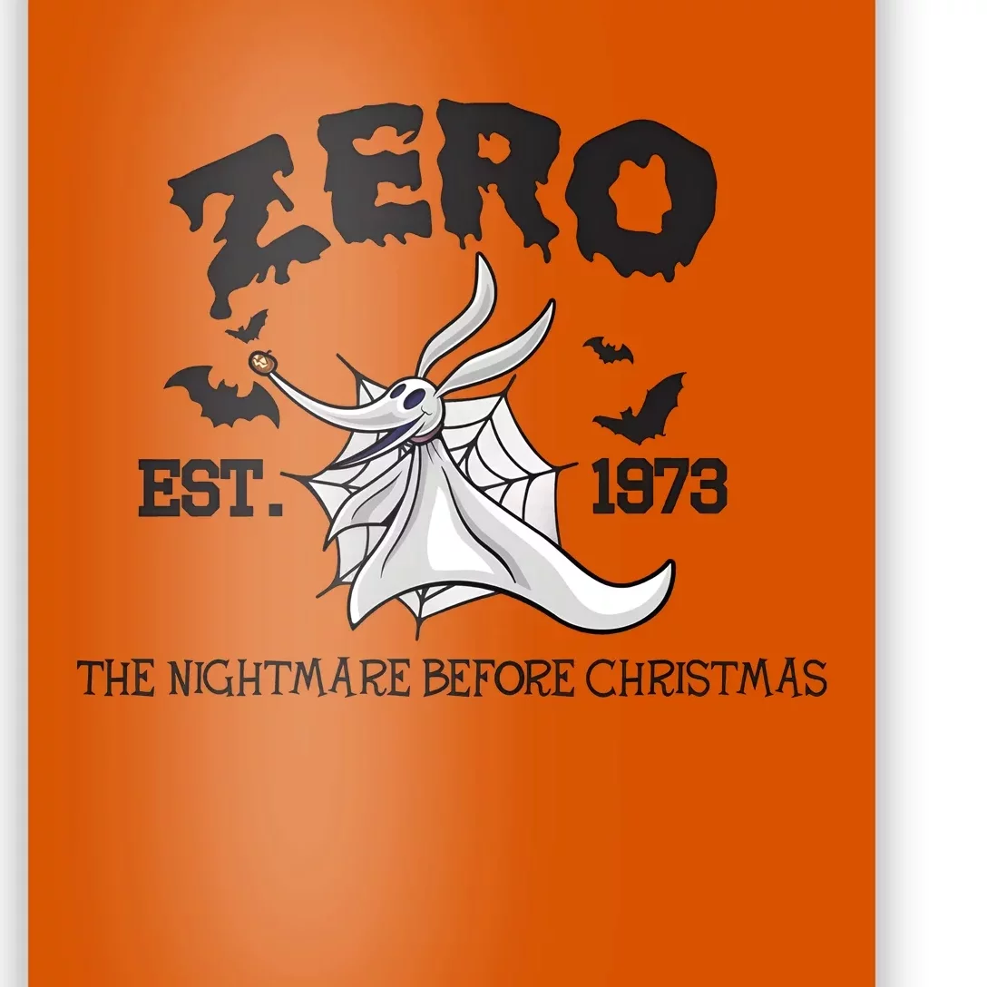 The Nightmare Christmas Zero Dog Halloween Costume Funny Poster