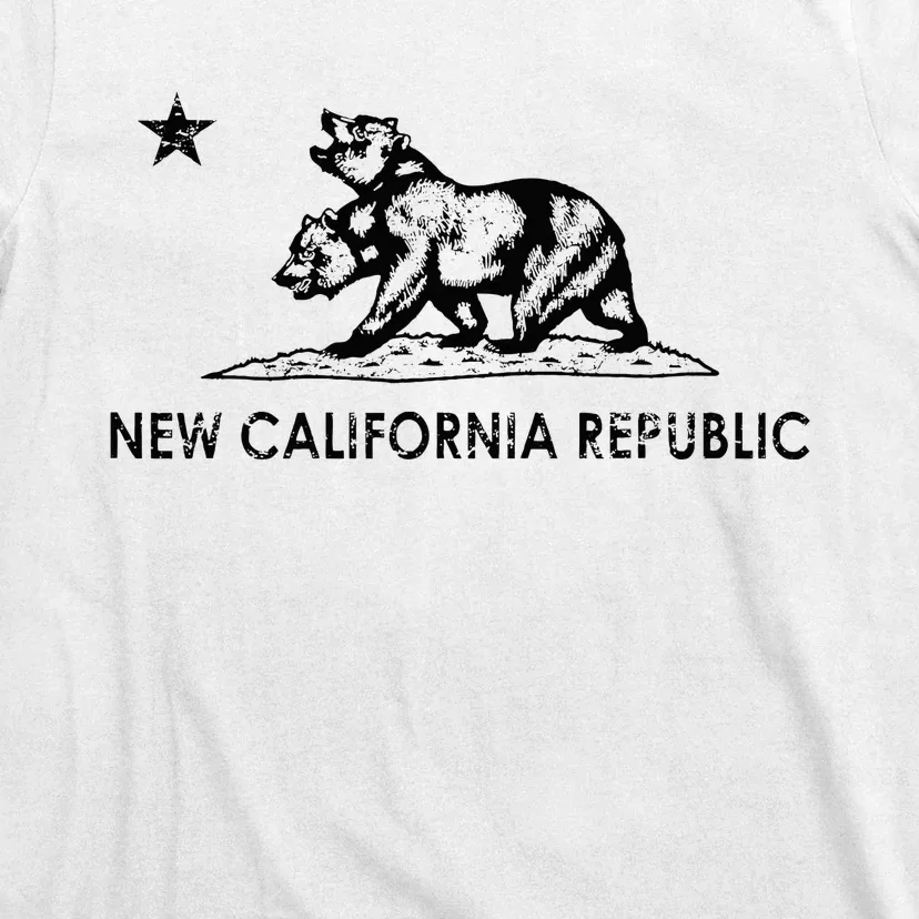 The New California Republic Flag Cosplay Fandom Space T-Shirt