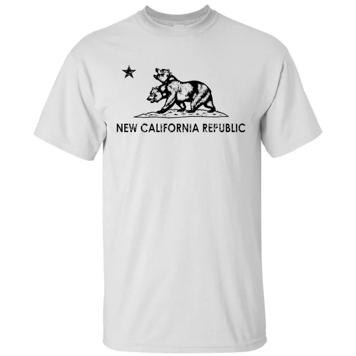 The New California Republic Flag Cosplay Fandom Space Tall T-Shirt