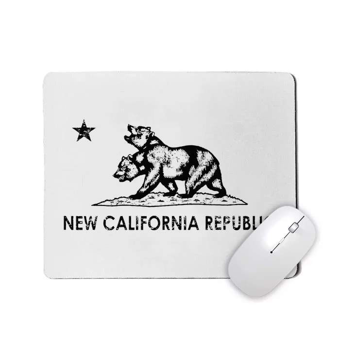 The New California Republic Flag Cosplay Fandom Space Mousepad