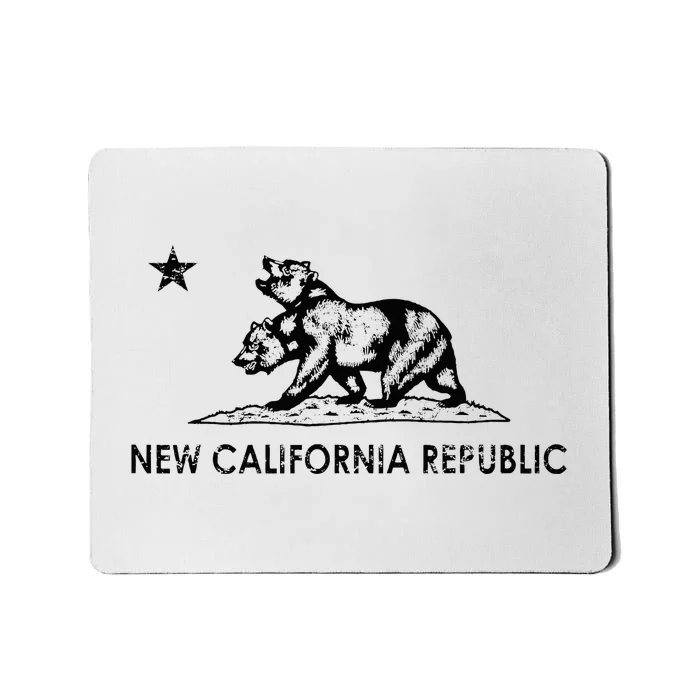 The New California Republic Flag Cosplay Fandom Space Mousepad