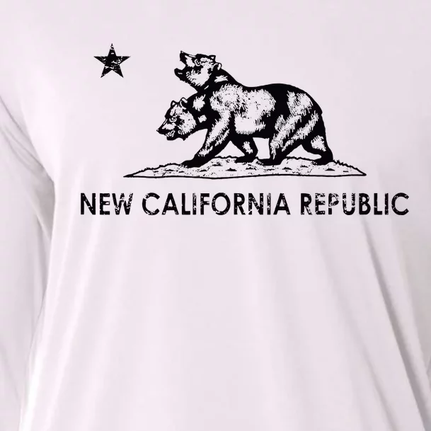 The New California Republic Flag Cosplay Fandom Space Cooling Performance Long Sleeve Crew