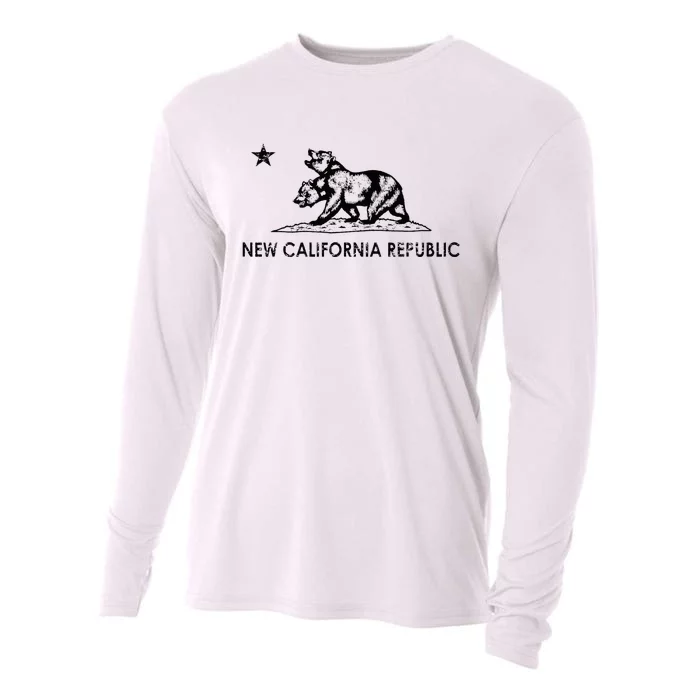 The New California Republic Flag Cosplay Fandom Space Cooling Performance Long Sleeve Crew