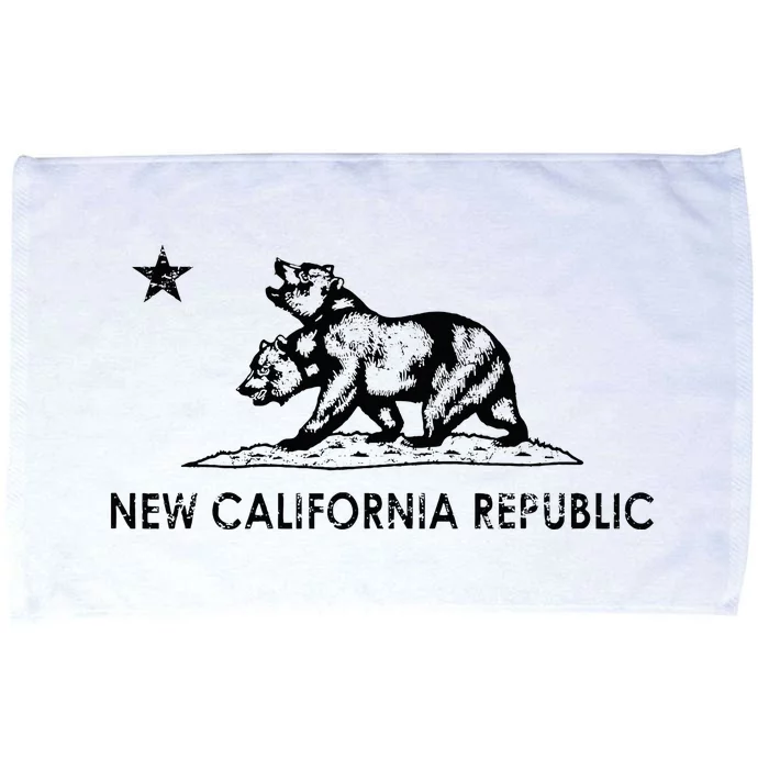 The New California Republic Flag Cosplay Fandom Space Microfiber Hand Towel