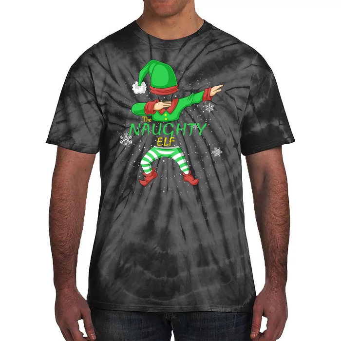 The Naughty Elf Tie-Dye T-Shirt