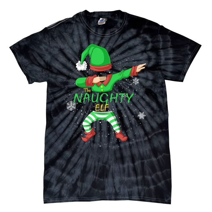 The Naughty Elf Tie-Dye T-Shirt