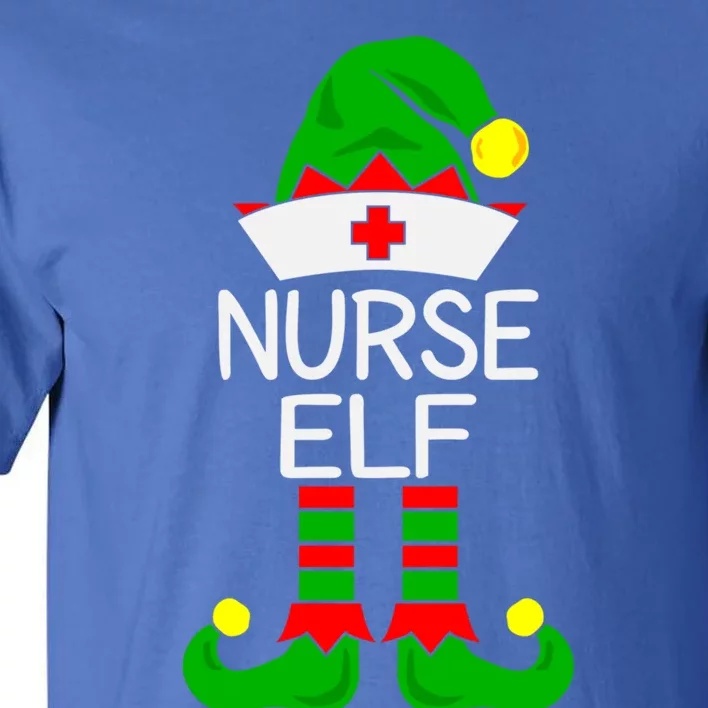 The Nurse Elf Funny Christmas Gift Tall T-Shirt