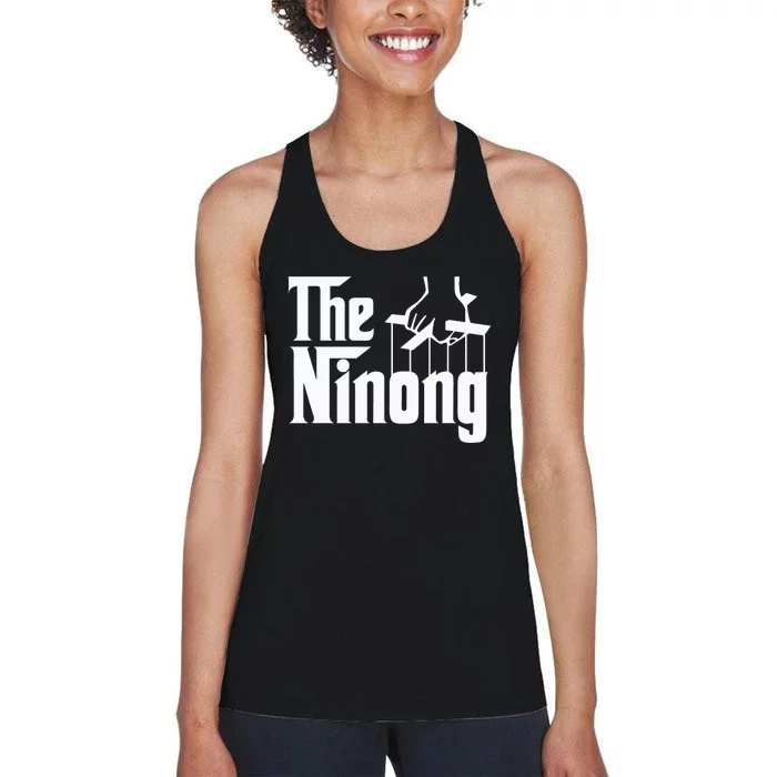 The Ninong Filipino God Father Philippines Women's Racerback Tank