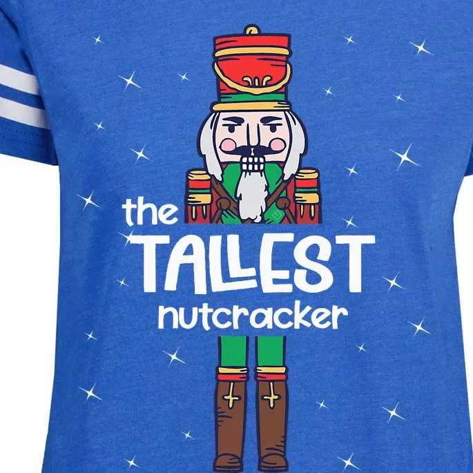 Tallest Nutcracker Family Matching Enza Ladies Jersey Football T-Shirt