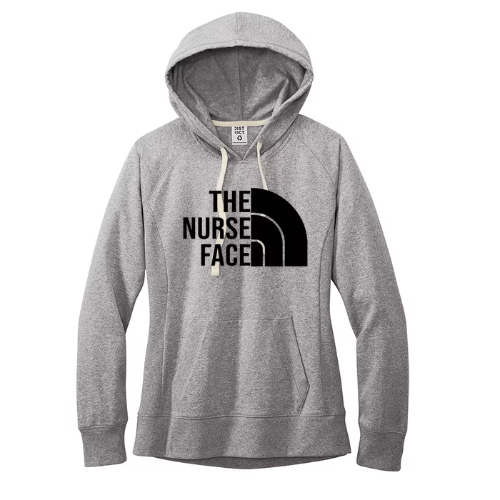 The Nurse Face Gift For Nurse Women's Fleece Hoodie