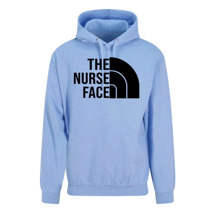 The Nurse Face Gift For Nurse Unisex Surf Hoodie