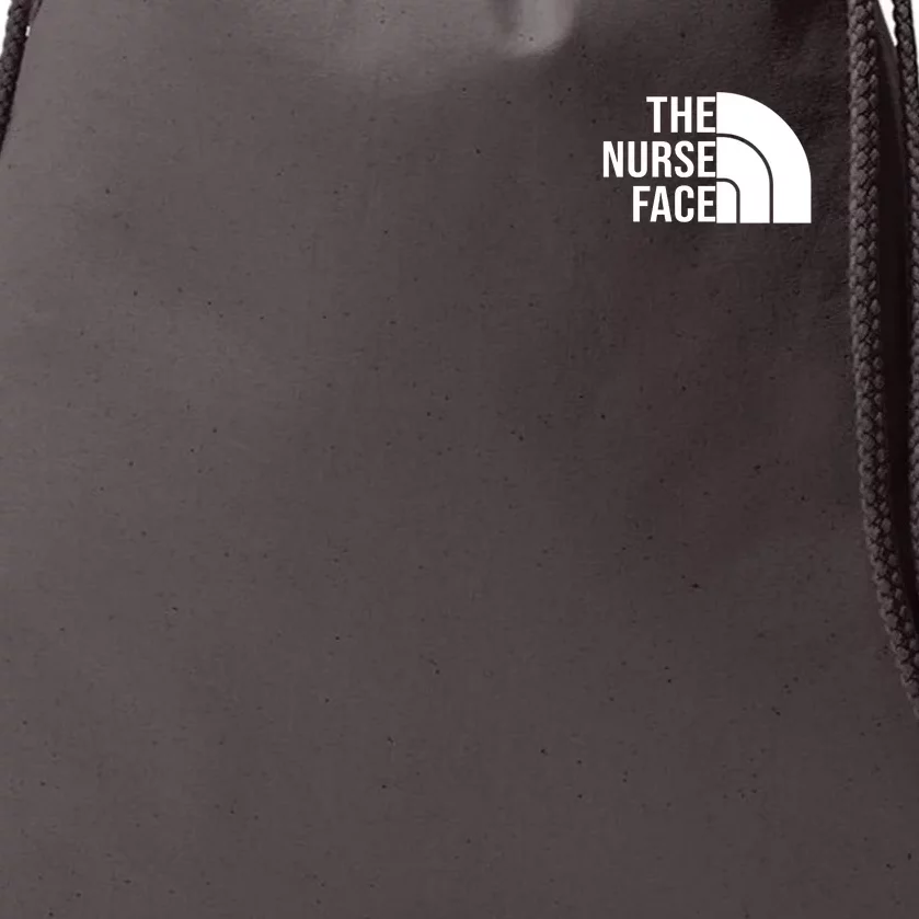 The Nurse Face Drawstring Bag