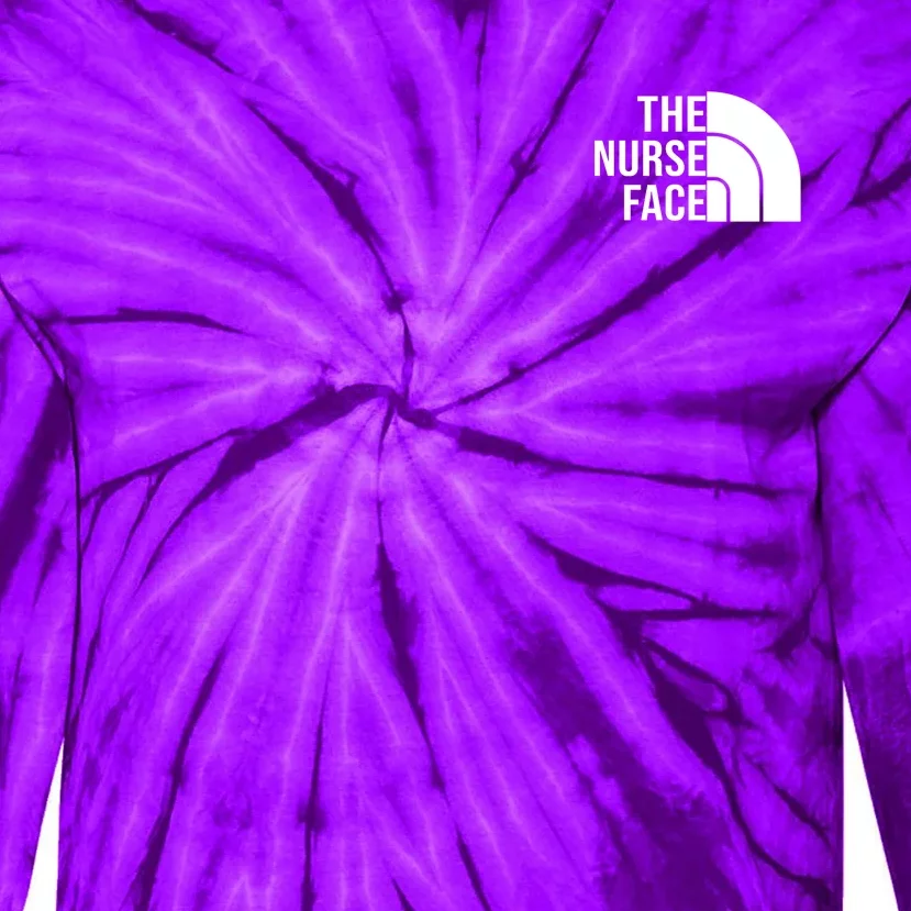 The Nurse Face Tie-Dye Long Sleeve Shirt