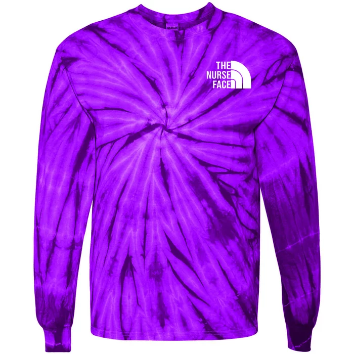 The Nurse Face Tie-Dye Long Sleeve Shirt