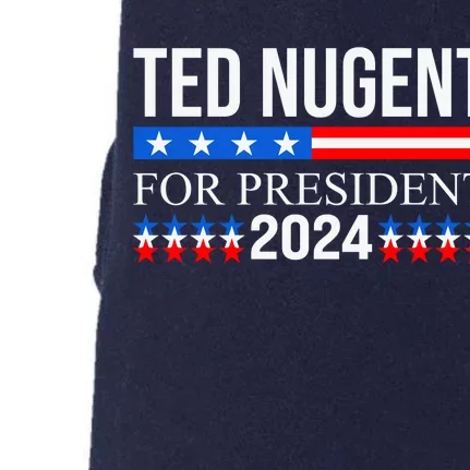 Ted Nugent For President 2024 Doggie 3-End Fleece Hoodie