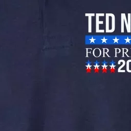 Ted Nugent For President 2024 Softstyle Adult Sport Polo