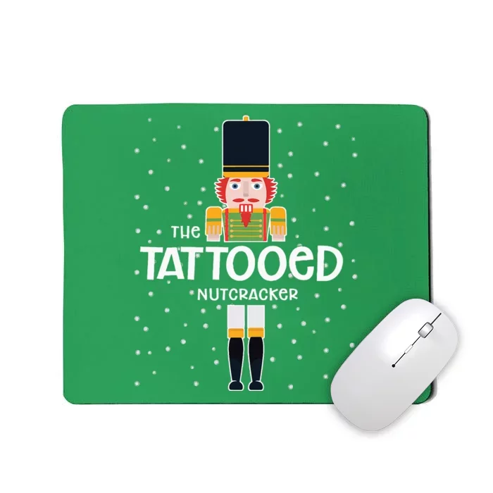 Tattooed Nutcracker Family Matching Funny Pajama Mousepad