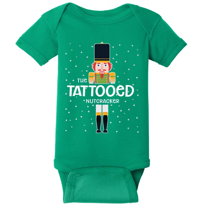 Tattooed Nutcracker Family Matching Funny Pajama Baby Bodysuit