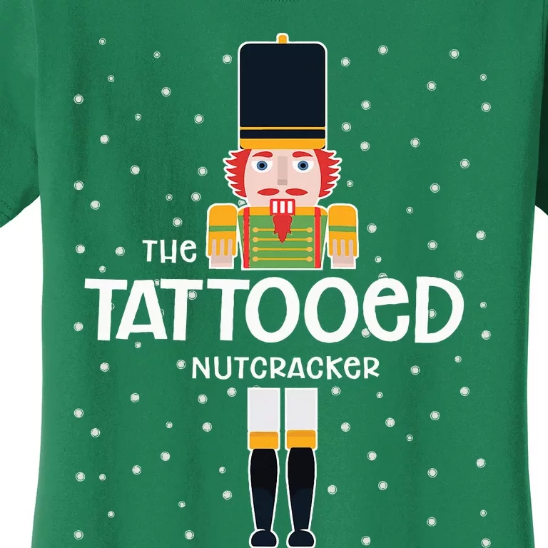 Tattooed Nutcracker Family Matching Funny Pajama Women's T-Shirt