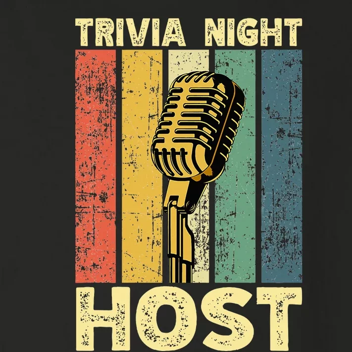 Trivia Night For Trivia Night Emcee Player Host Game Night Toddler Long Sleeve Shirt