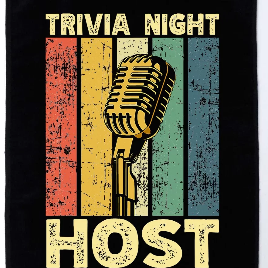 Trivia Night For Trivia Night Emcee Player Host Game Night Platinum Collection Golf Towel