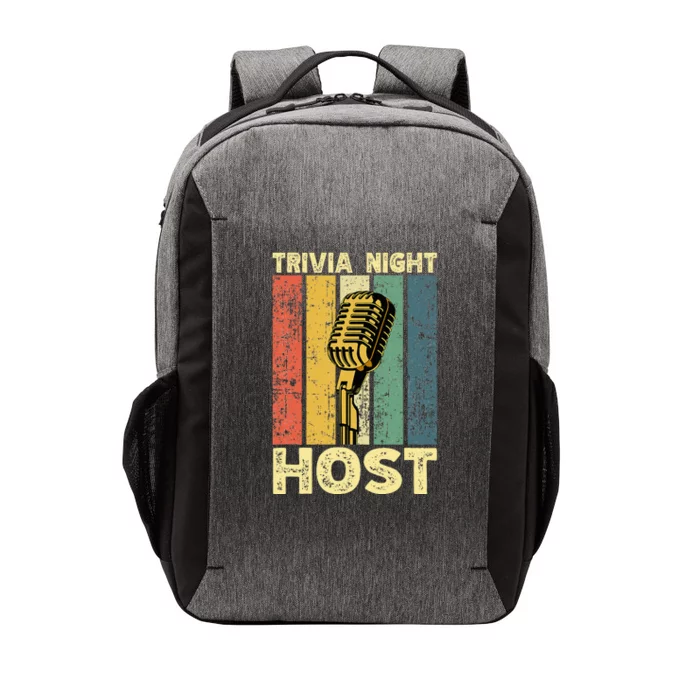 Trivia Night For Trivia Night Emcee Player Host Game Night Vector Backpack