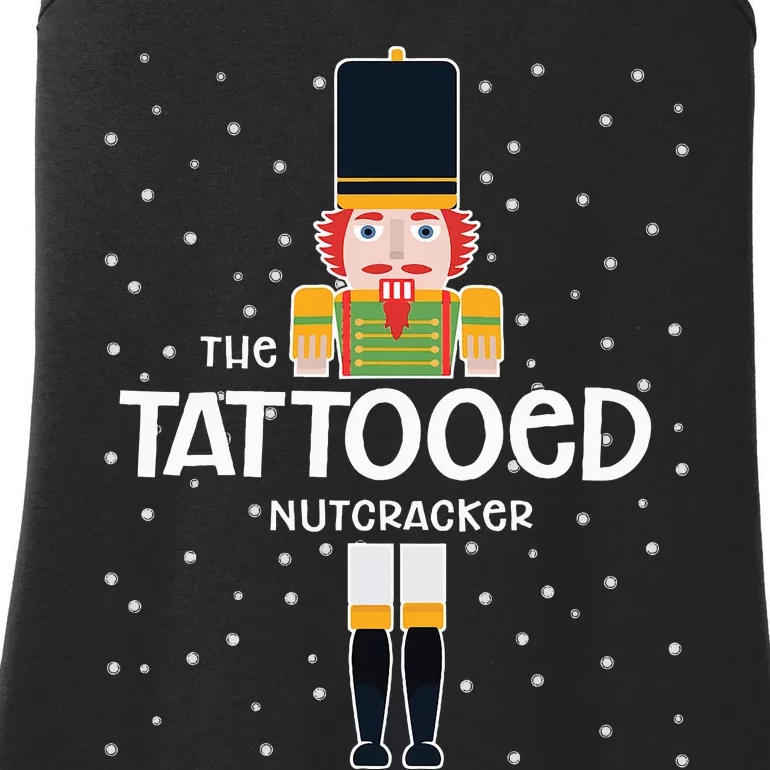 Tattooed Nutcracker Family Matching Funny Pajama Ladies Essential Tank