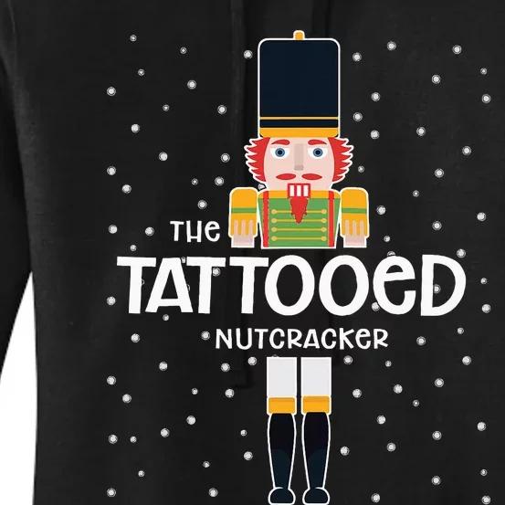 Tattooed Nutcracker Family Matching Funny Pajama Women's Pullover Hoodie