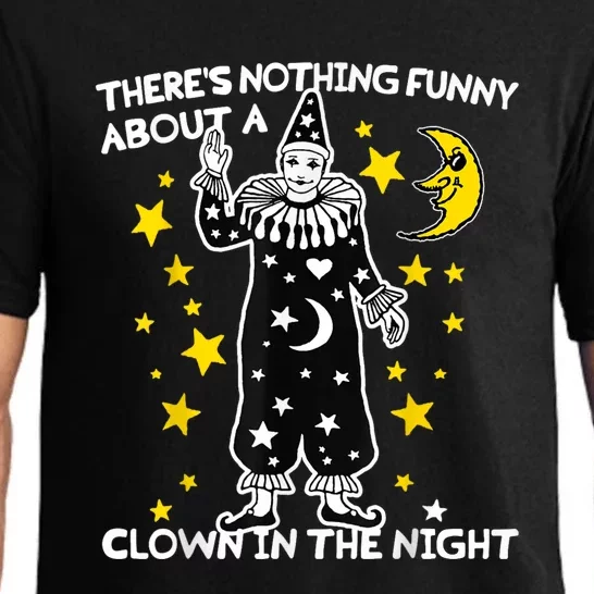 ThereS Nothing Funny About A Clown In The Night Pajama Set