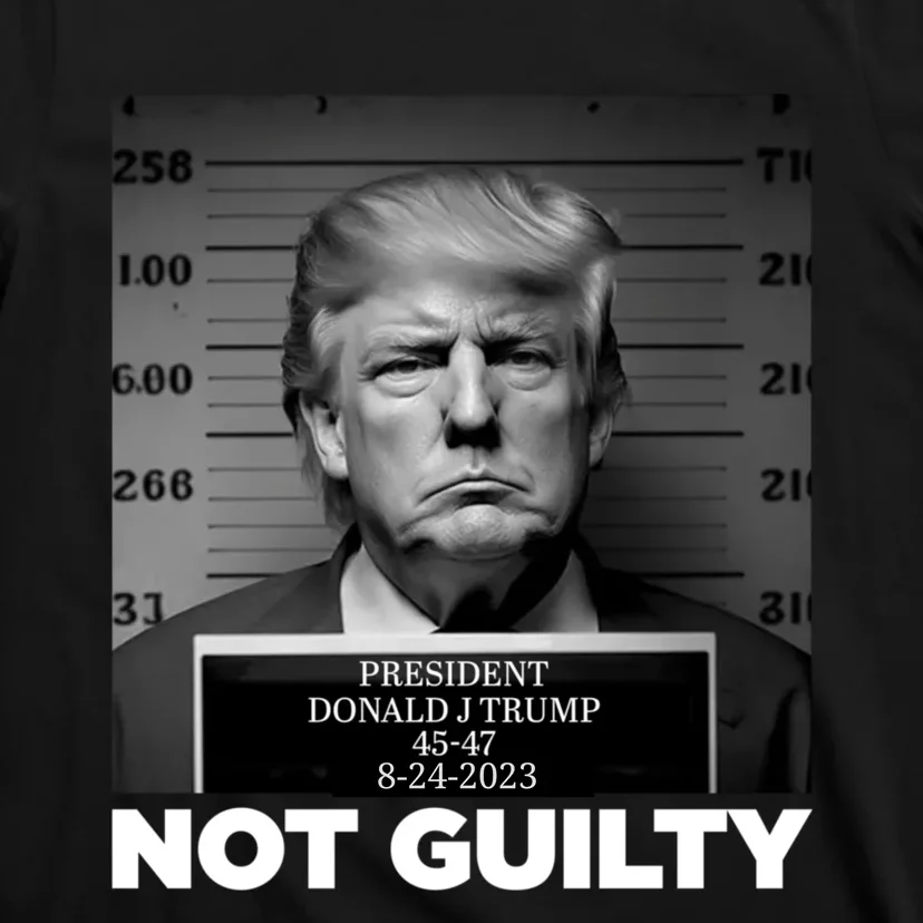 Trump not guilty Trump 2024 Mugshot T-Shirt