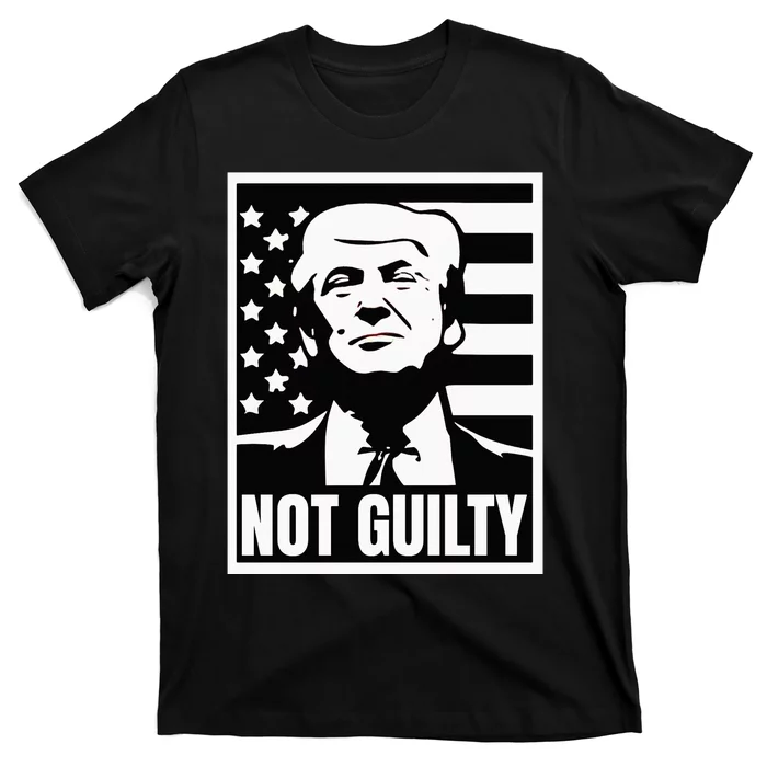 Trump Not Guilty Mugshot 2024 President Classic T-Shirt