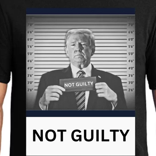 Trump Not Guilty Donald Trump Classic Pajama Set