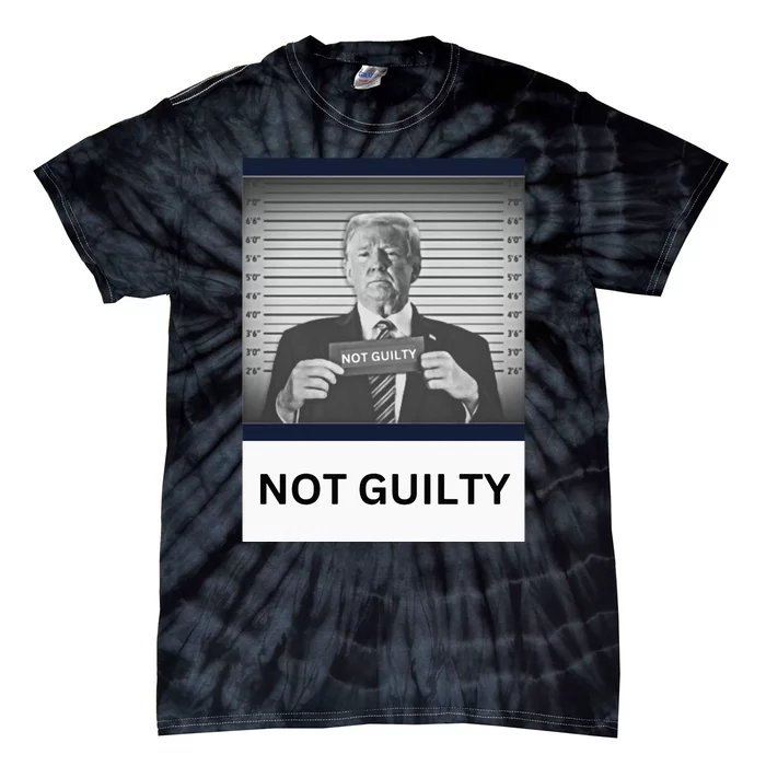 Trump Not Guilty Donald Trump Classic Tie-Dye T-Shirt