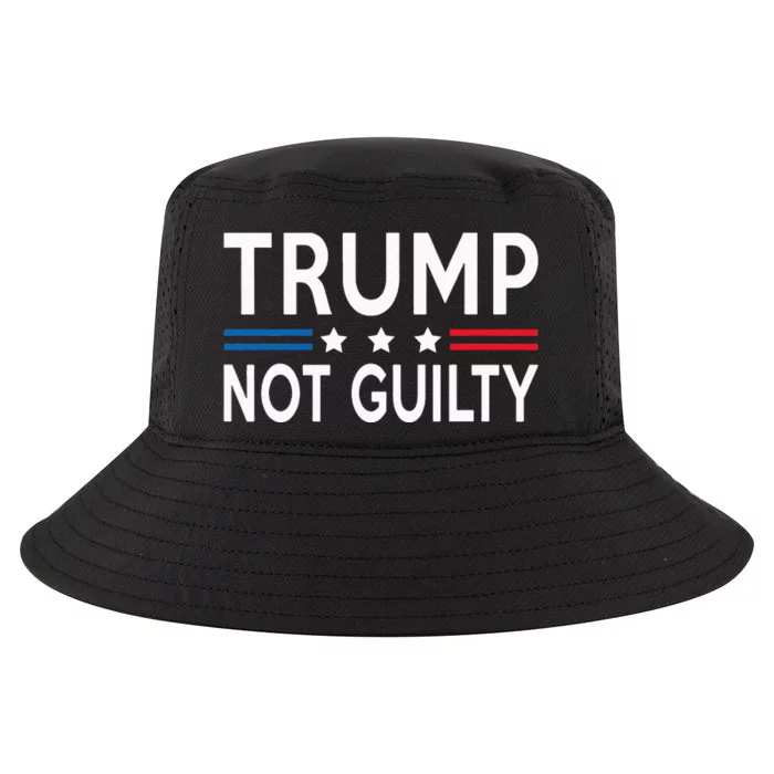 trump not guilty Cool Comfort Performance Bucket Hat