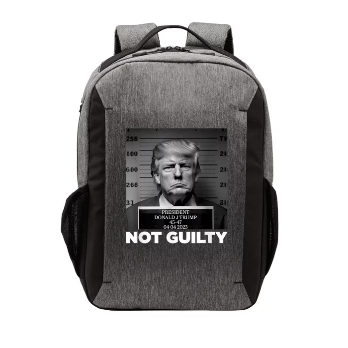 Trump Not Guilty Mug Shot Free Trump I Stand With Trump Vector Backpack