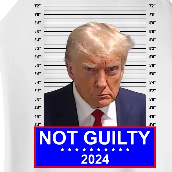 Trump Not Guilty Mugshot 2024 Election Women’s Perfect Tri Rocker Tank