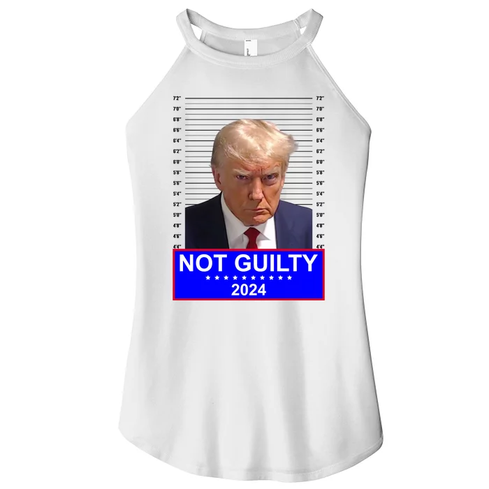 Trump Not Guilty Mugshot 2024 Election Women’s Perfect Tri Rocker Tank