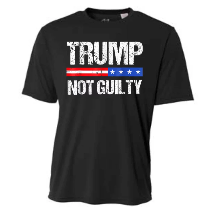 Trump Not Guilty, Trump Campaign Cooling Performance Crew T-Shirt